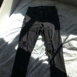 Black skinny jeans
